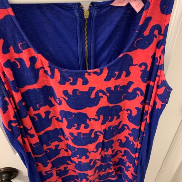 Lilly Pulitzer Kissy Pink Tusk in Sun Hart Top - Picture 3 of 4